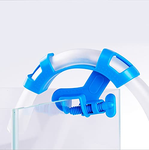 LEILIN Fish tank water change fixing frame,aquarium water pipe link fixing frame,water pipe hose bracket,suction pipe fixing clip-oxygen pipe,aquarium hose clamp