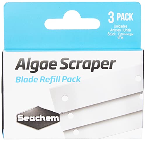 Seachem Laboratories Algae Scraper Replacement Blades (Pack of 3)