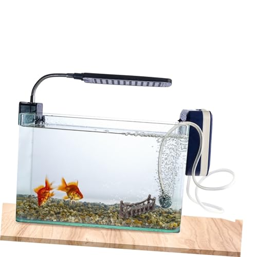 2pcs Aquarium Artificial Bridge Decor Realistic Fish Tank Ornament Small Tank Decor