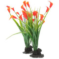 SEWACC 2Pcs Artificial Aquarium Plants for Fish Tank Decoration Realistic Plastic Fish Tank Plants for Desktop Aquarium Landscape Durable and Natural Look Accessories