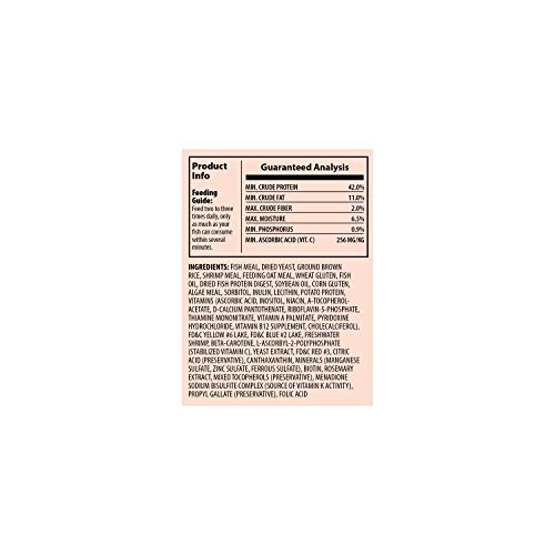 Tetra Goldfish Flakes, Nutritionally Balanced Diet for Aquarium Fish, Vitamin C Enriched Flakes, 1 oz (36 Pack) - size: 1 Ounce (Pack of 36)