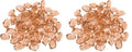 Onlyfire 1/2-Inch Polygon Fire Glass, 10 Pound Pack Glass Rock for Fireplace Fire Pit & Lanscaping, High Luster Elegant Gold (Pack of 2) - color: Elegant Gold, size: 1/2 inch (Pack of 2)