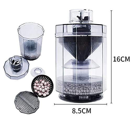 LONDAFISH Aquarium Fish Stool Suction Collector Fish Tank Filter Accessories Fish Poop Cleaner Filters