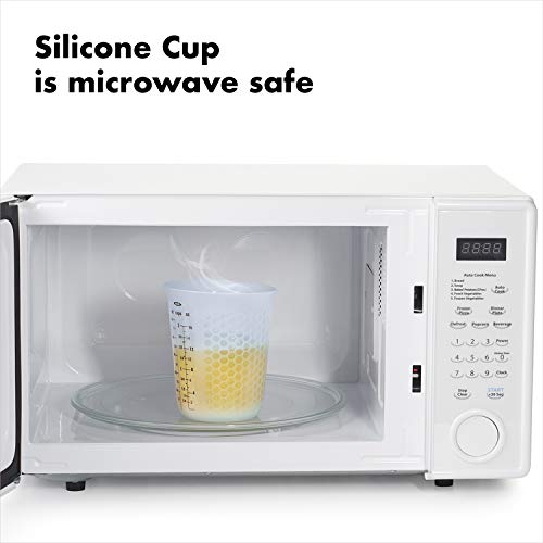 OXO Good Grips 2-Cup Squeeze & Pour Silicone Measuring Cup with Stay-Cool Pattern - size: 2 Cup, style: Cup