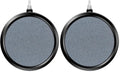 VIVOSUN Air Stones Disc 5 x 5 Inch with Shell for Aquarium, Fish Tank and Hydroponics Air Pump (Pack of 2) - size: 5 inch (Pack of 2)