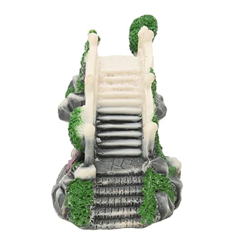 Aquarium Arch Bridge Decoration Resin Hand Craft Bridge Landscaping for Fish Tank Ornaments