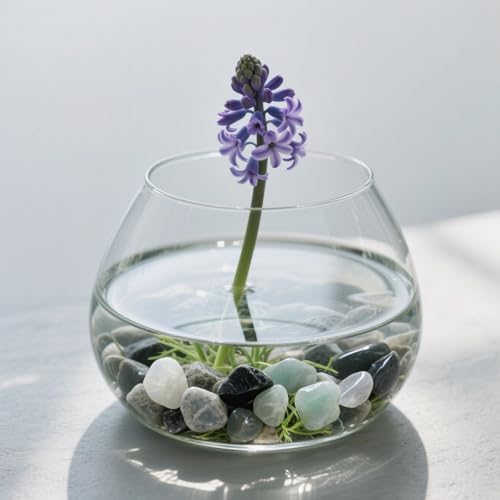 0.96LB Natural Pebbles Crushed Stones Aquarium Gravel Succulent Rocks Vase Filler Fish Tank Decorative Polished Bulk Irregular Shaped - Aquatic Agate - color: Aquatic Agate