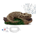Aquarium Air Bubbler Decorations,Air Bubbler Decor Ornament for Fish Tank (Dinosaur)