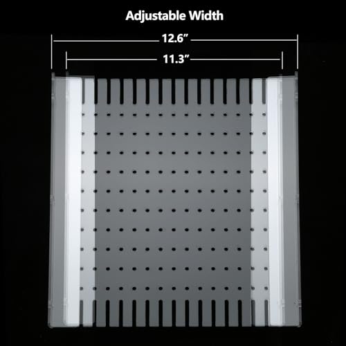 Aquarium Divider Clear 10/15/20 Gallon Fish Tank Divider with Suction Cups (15/20 Gallon) - size: 15/20 Gallon