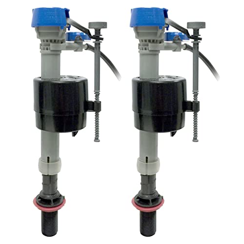 Fluidmaster 400H-5003 Performax Universal Toilet Fill Valve with Tank and Bowl Water Control 2-Pack, Blue - size: 2- Pack, style: 2-Pack