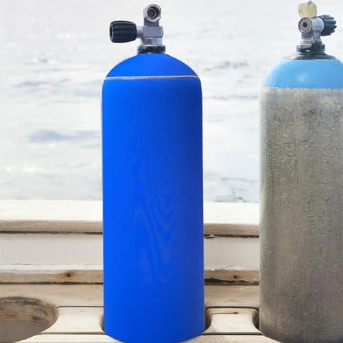 kowaku Scuba Diving Tank Cover Neoprene Dive Cylinder Sleeve Dive Tank Protective Cover - color: Blue
