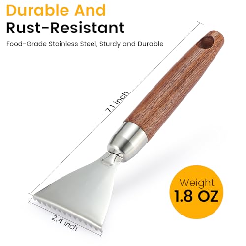 Fish Scaler Stainless Stee Fish Scale Remover Fish Descaler Fish Cleaner Fish Scraper Tool