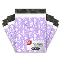 12x15 (50) Purple Mermaids Designer Poly Mailers Waterproof Self Sealing Tear Resistant Polymailers Shipping Envelopes Premium Printed Bags For Small Businesses - color: Mermaids, size: 12x15