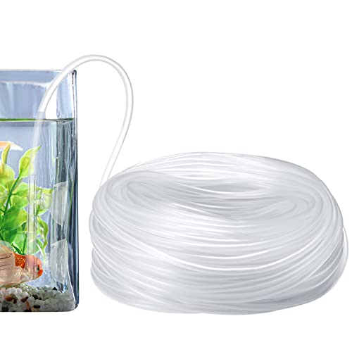 230 ft Standard Size Airline Tubing for Fish Tank Clear and Flexible Aquarium Air Pump Accessories 3/16'' Tubing for Fish Tank Air Pump, Aquariums, Terrariums