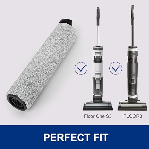 Ifloor3 Roller Brush Replacement for Tineco iFloor 3 and Floor One S3 Cordless Wet Dry Vacuum Cleaner, 2 Pack - style: 2