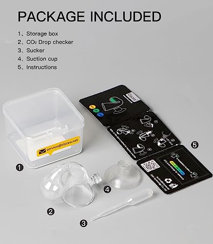 Aquatic CO2 Glass Drop Checker, Without Solution - color: Drop checker (Glass)