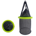 Aventik Floating Fish Basket Mesh Net Cage for Live Bait Storage Fish Raising Kayak Fishing Accessories 15.7in/40cm Height - size: 5 GAL-9.8*9.8*15.8inch