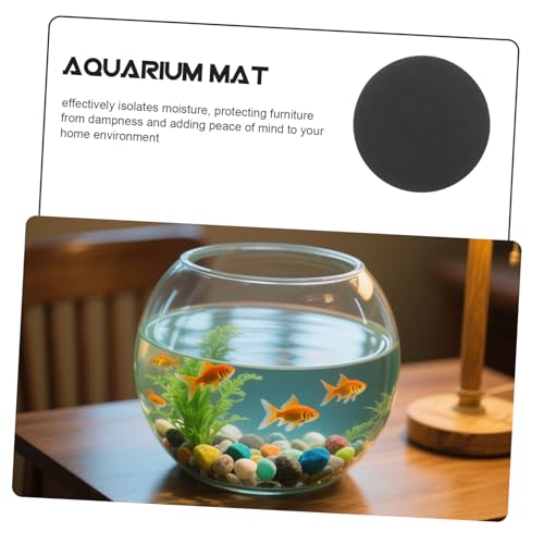 Non Skid Cushion for Micro Landscape Bottles Vibration Reduction and Easy Cleaning Aquarium Leveling Pad for Stability and Protection - size: 15.00X15.00X1.00CM