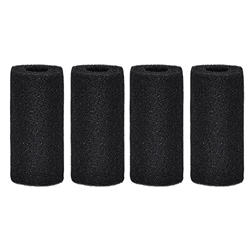 4PCS Pre-Filter Foam Sponge Roll Aquarium Filter Intake Cover for Aquarium Fish Tank (Large)