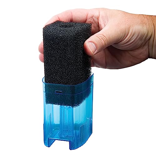 Penn-Plax Cascade 300 Replacement Bio-Sponge - 1 Pack Aquarium Filter Sponge for CIF1 Submersible Internal Media Filter - Easy-to-Clean - Fresh & Saltwater Filtration - Black, 2 x 1.75 x 1.75 Inches - size: Cascade 300 Replacement Bio-Sponge