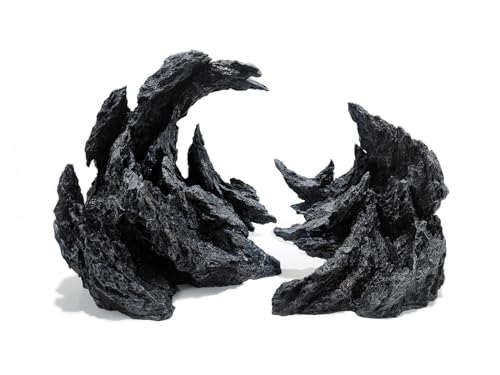 Fish Tank Decor Rocks.Aquarium Decoration Model.Easy Superior Aquascape (Perched Canyon-15inch)
