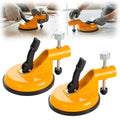 2026 New Adjustable Height Setter Professional Countertop Leveling Tool, Floor Gap Fixer Tool Powerful Tile Leveling Tools with Vacuum Lifting Clamps Rubber for Granite, Marble (Yellow*2) - color: Yellow*2