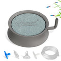 hygger Aquarium Air Stone Nano Bubble Stone Quiet Ultra High Dissolved Oxygen Diffuser Kit Stainless Steel Fish Tank Bubbler Nano Oxygen Air Stone for Aquarium Fish Tank and Hydroponics-2.2inch - size: 2.2inch