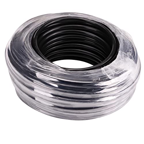 Raindrip 016010T 1/4-Inch Drip Irrigation Supply Tubing,100-Foot.,for Drip Irrigation,Drip-Emitters,Irrigation-Parts,Systems,Black Polyethylene,(Pack of 10) - size: 1 (Pack of 10)