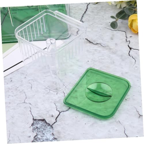 Self-Guided Fish Breeding Tank Isolation Box for Aquarium Hatching Box to Protect Fry and Eggs from Aggressive Fish for Aquatic Breeding and Nursery Use