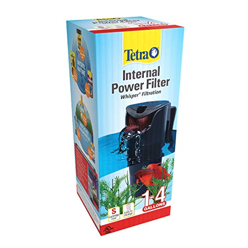 Tetra Whisper 4i Internal Power Filter, Filtration for Aquariums Between 1 and 4 Gallons - size: 1 - 4 Gallons