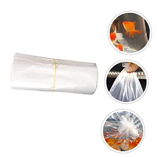 50pcs Live Fish Transport Bags Plastic Storage Bags for Aquatic Shipping Odorless for Tropical Fish Transport