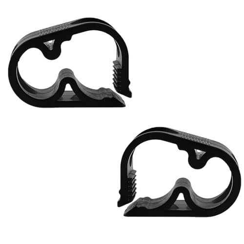5PCS Conduit Adjustment Disconnectors 6-12mm Adjustable Lab Pipe Clamp Aquarium Hose Stop Clamp Tea Tray Stop Clamps Suitable for Garden Spray Hose Flow Control