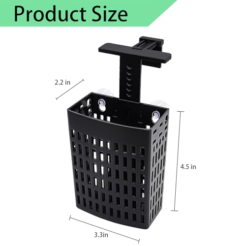 2 Pcs Upgraded Aquarium Plant Holder, Adjustable Hooks and Suction Cups Fish Tank Plant Holder, Fish Tank Aquaponic Cultivation and Aquascape Decorations