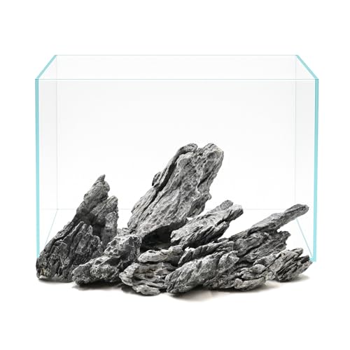 Natural Seiryu Rocks Aquarium Hardscape Rocks 20lb Aquascaping Stones for Fish Tank Aquarium Terrarium Shrimp Paludariums and Planted Tank Décor-2-9 Inches - size: 20lb(2-9in)