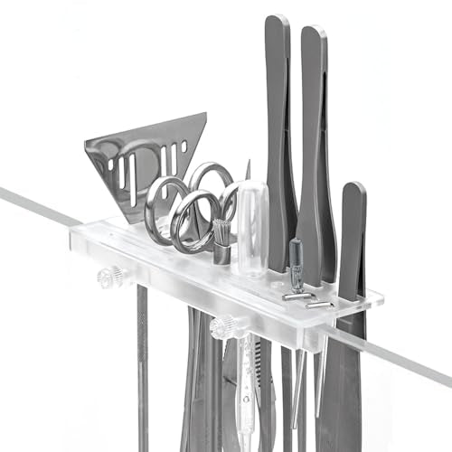 Fish Tank Tool Rack,Aquarium Tools Holder High Transparency for Fish Tank Tweezers Scissors