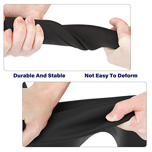 Gartful X-Large Silicone Sheet for Resin, 23.6"x15.7" Black Jewelry Casting Molds Mat, Premium Silicone Placemat, Reusable, Nonstick, Countertop Protector, Multipurpose Mat, 2 PCS - color: Black, size: 2pcs - 23.6 x 15.7 inches