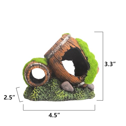 Betta Fish Cave Aquarium Hideout, Small Fish Tank Ornament, Aquarium Tank Accessories Decorations