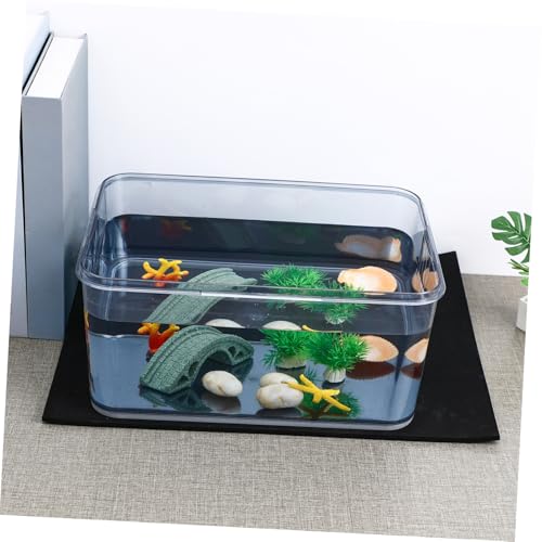 Totority Aquarium Leveling Mat Thick Non- Pad for Fish Tank Cushioning Mat for Heat Preservation and Water Absorption Pad for Aquariums and Reptile Terrariums
