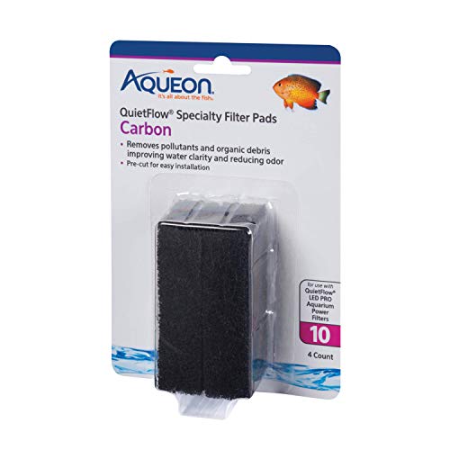 Aqueon Replacement Specialty Filter Pads Carbon 10 - size: For Model 10, style: Carbon