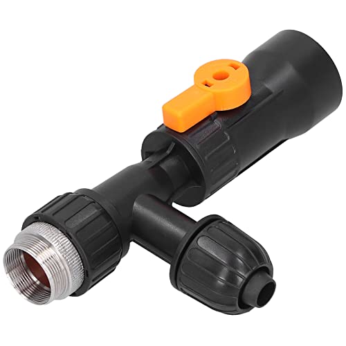 Fish Tank Water Changer,Siphon Fish Tank Vacuum Gravel Cleaner Aquarium Quick Water Changer with 2 Faucet Adapters for Aquarium Quick Water Change, Black