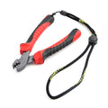 Booms Fishing CP2 Fishing Crimping Tool for Single-Barrel Sleeves - style: Red Crimping Pliers Only
