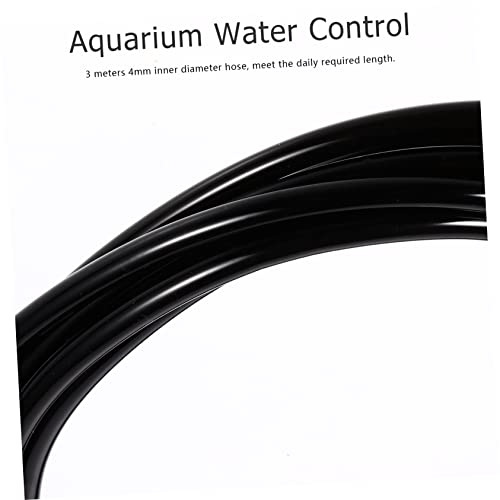Healifty Aquarium Micro Hose Connector Kit Adjustable Water Flow Control Valve with Soft Silicone Tubing 7-Piece Set for Fish Tank