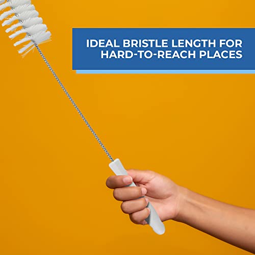 Vikan 53706 Tube Brush,2.4",PP/PBT,Yellow - color: Yellow