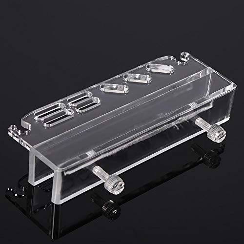 Fdit Acrylic Water Plants Grass Maintenance Tool Holder Aquarium Rack Organizer Fish Tweezers Scissors Storage Rack