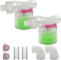Transparency Water Float Valve, Water Level Control Water Tank Traditional Float Valve Upgrade (1/2” to 1/4“ SIDE) - size: 1/2” to 1/4“ SIDE