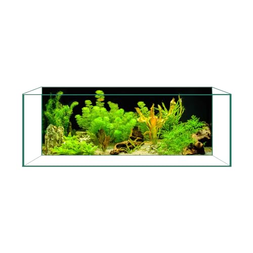 Aquarium Background & Fish Tank Background – Ultra HD Static Cling, Tape-Free, Vibrant Underwater Scene for Stunning Aquarium Decorations 23.6 X 70.8 Inches - color: Green plants, size: 23.6 X 70.8 Inches