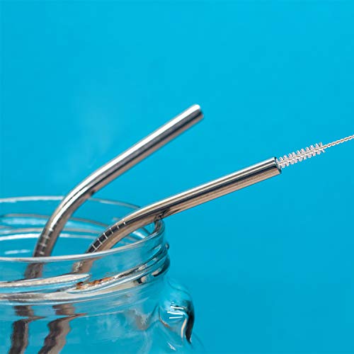 4 Pieces Feeding Tube Brushes, Long Pipe Cleaners Straw Cleaning Brushes, 32 Inches Long with Soft Nylon Bristles Head, Suitable for Cleaning Feeding Tubes - size: 1/6 Inch and 3/8 Inch Diameter
