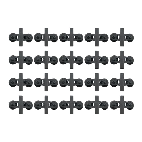 20PCS Black PVC Aquarium Divider Suction Cup Clamp Glass Fixing Clip Suitable for Separating Fish Tank and Supporting Plastic Mesh Panels
