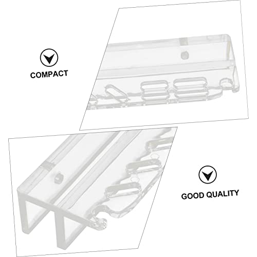 Aquarium Cleaning Tool Rack Fish Tank Tool Organizer Suitable for Scissors Tweezers Tongs Scrappers and Practical
