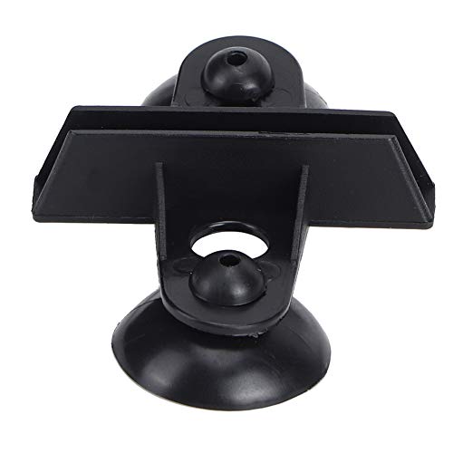 Alomejor Aquarium PVC Fish Tank Separator Divider Support Clamp/Holder for Breeding Fish Tank, 40PCS Blackwhite Suction Cup Separating Board, Suitable for 5-6mm Glass (Black) (Black) - color: Black
